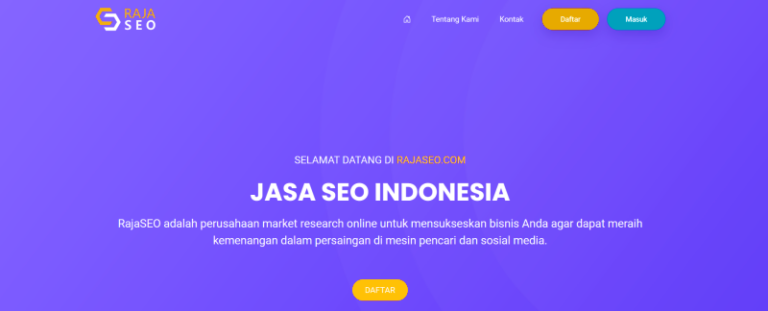 RajaSEO, Jasa SEO Website di Indonesia