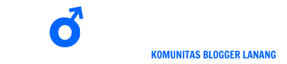 logo bloggerlaki putih